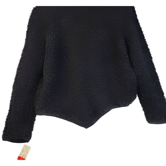 Boucle Mohair Wool Cardigan Size Medium 1981 Single Loop Button Susan Bristol - Picture 5 of 12